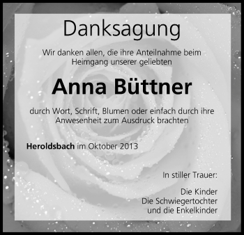 Anzeige von Anna Büttner von MGO