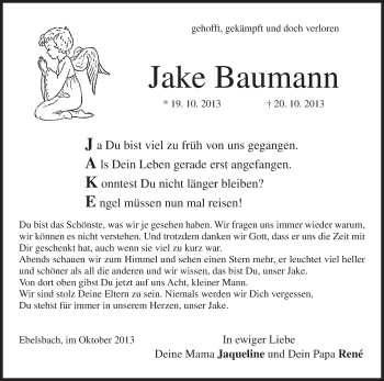 Anzeige von Jake Baumann von MGO