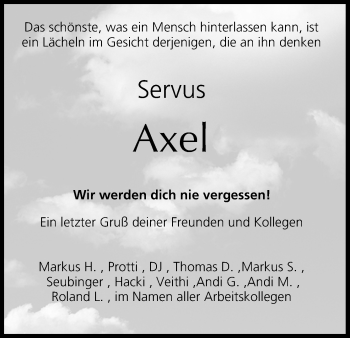 Anzeige von Axel  von MGO