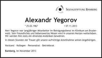 Anzeige von Alexandr Yegorov von MGO