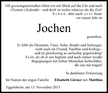 Anzeige von Jochen  von MGO