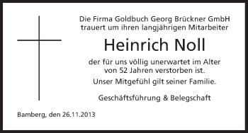 Anzeige von Heinrich Noll von MGO