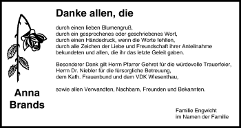 Anzeige von Anna Brands von MGO