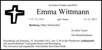 Anzeige von Emma Wittmann von MGO