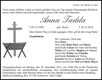 Anzeige von Anna Tadda von MGO