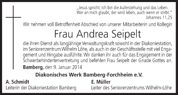Anzeige von Andrea Seipelt von MGO