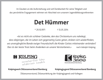 Anzeige von Det Hümmer von MGO