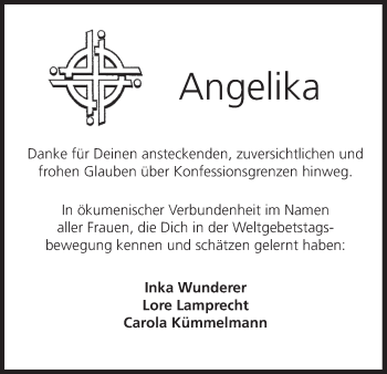 Anzeige von Angelika  von MGO