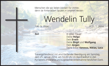 Anzeige von Wendelin Tully von MGO