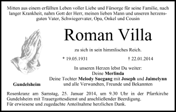 Anzeige von Roman Villa von MGO