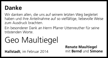 Anzeige von Geo Maultiegel von MGO