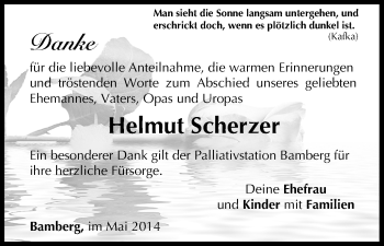 Anzeige von Helmut Scherzer von MGO