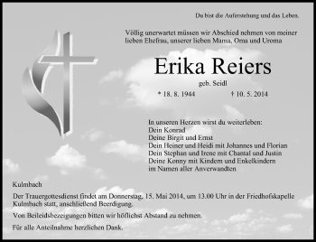 Anzeige von Erika Rei-ers von MGO