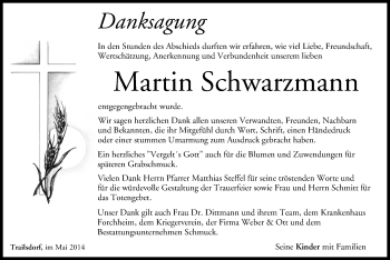 Anzeige von Martin Schwarzmann von MGO
