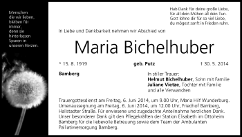 Anzeige von Maria Bichelhuber von MGO
