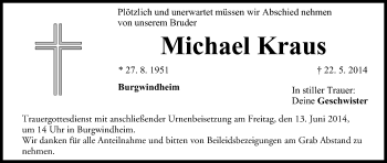 Anzeige von Michael Kraus von MGO