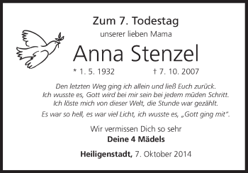 Anzeige von Anna Stenzel von MGO