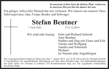 Anzeige von Stefan Beutner von MGO