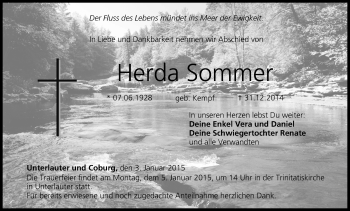 Anzeige von Herda Sommer von MGO