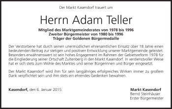 Anzeige von Adam Teller von MGO