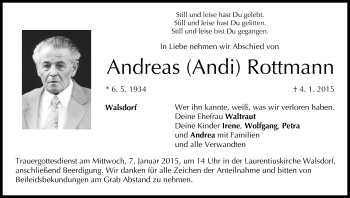 Anzeige von Andreas Rottmann von MGO
