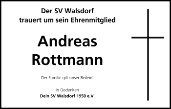 Anzeige von Andreas Rottmann von MGO