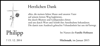 Anzeige von Philipp Hofmann von MGO