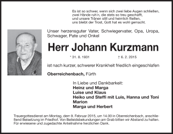 Anzeige von Johann Kurzmann von MGO