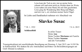 Anzeige von Slavko Susac von MGO