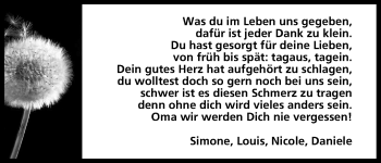 Anzeige von Oma  von MGO
