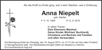 Anzeige von Anna Nippelt von MGO