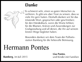 Anzeige von Hermann Pontes von MGO