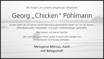 Anzeige von Georg Pöhlmann von MGO