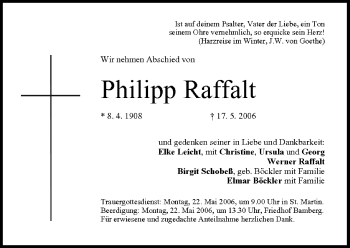 Anzeige von Philipp Raffalt von MGO