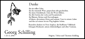 Anzeige von Georg Schilling von MGO