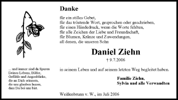 Anzeige von Daniel Ziehn von MGO
