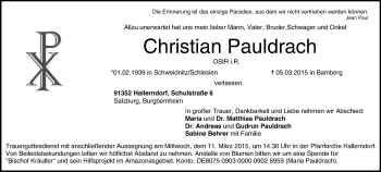 Anzeige von Christian Pauldrach von MGO