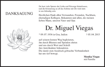 Anzeige von Miguel Viegas von MGO