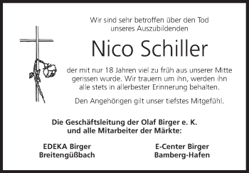 Anzeige von Nico Schiller von MGO