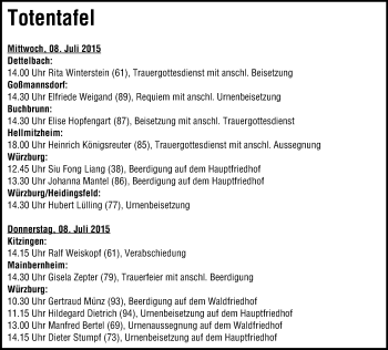 Anzeige von Ralf Weiskopf von MGO