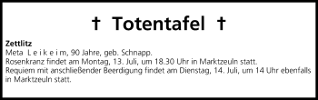Anzeige von Meta Leikeim von MGO