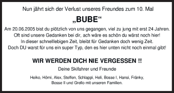 Anzeige von Bube  von MGO
