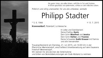 Anzeige von Philipp Stadter von MGO