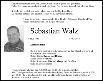 Anzeige von Sebastian Walz von MGO