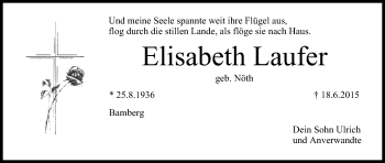 Anzeige von Elisabeth Laufer von MGO