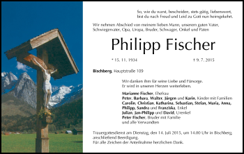 Anzeige von Philipp Fischer von MGO