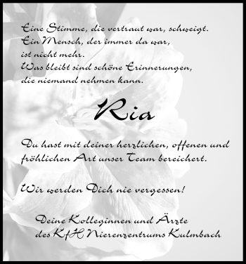 Anzeige von Ria  von MGO