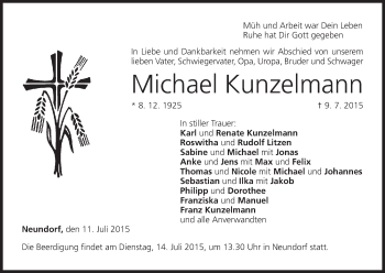 Anzeige von Michael Kunzelmann von MGO
