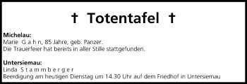 Anzeige von Linda Stammberger von MGO