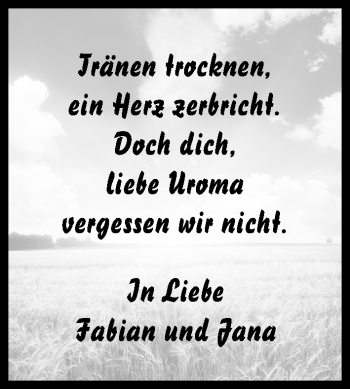 Anzeige von Uroma  von MGO